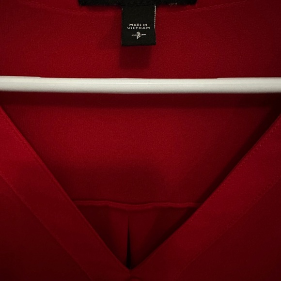 Express Red Blouse - Picture 3 of 3